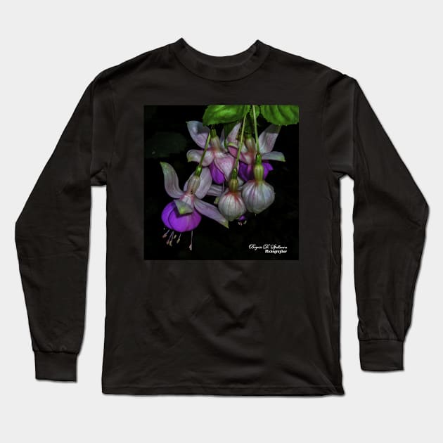 Fuchsia Cluster Long Sleeve T-Shirt by mtbearded1